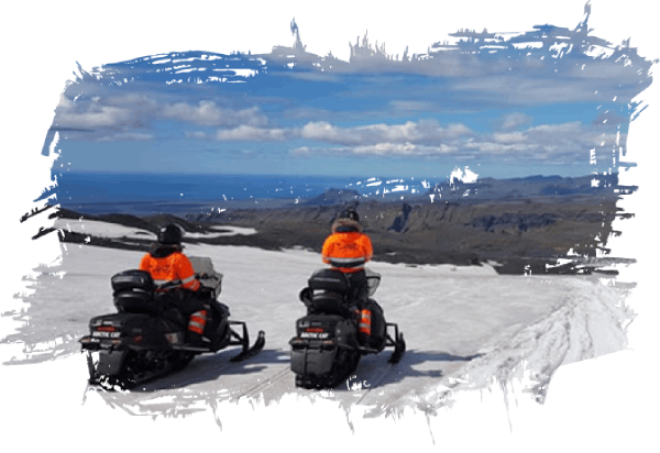iceland snowbike